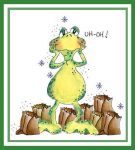 Shopping Frog Card